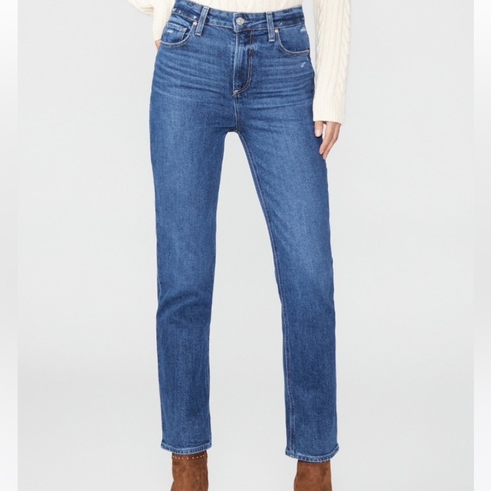 Paige 33 Stella Straight Jeans